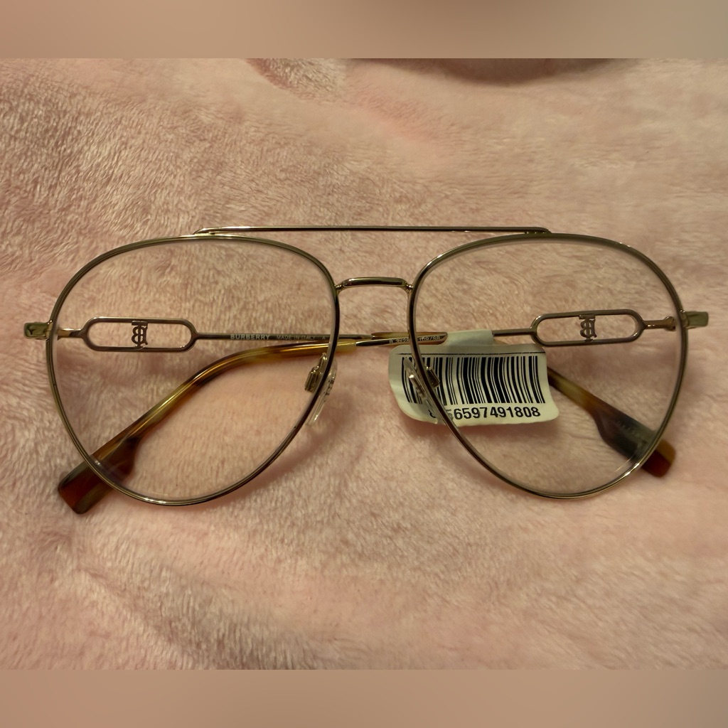 Burberry Gold Glasses